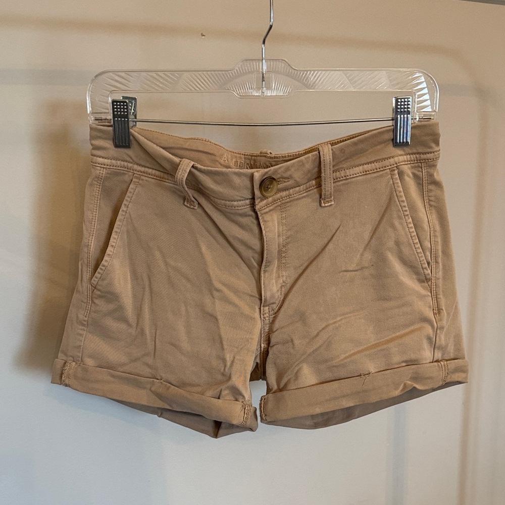 American Eagle Outfitters Tan Women's Bermudas